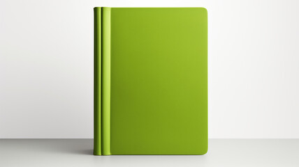 green hardcover book front cover on white background
