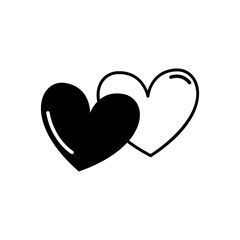 Heart icon vector. love illustration sign. romance symbol.