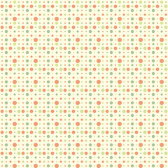 Abstract seamless fabric Background of geometric circle pattern with warm tone color polka dot for wallpaper,fabric,printing and poster