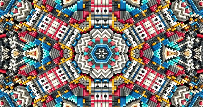 Elevate Your Vision: Spellbinding Kaleidoscope Overlays - Modern Video Backgrounds