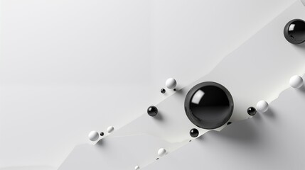 3d render of a render of a symbol made of spheres.