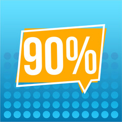 90 SALE PERCENT OFFER