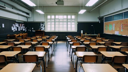 room with chairs