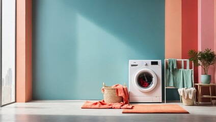 washing machine - obrazy, fototapety, plakaty