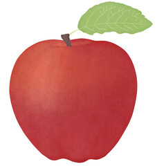 Apple Fruit Illustration Cartoon Design.