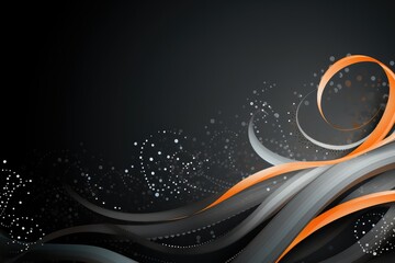 Abstract background with red and grey ribbons. Abstract background awareness day with grey ribbon. 