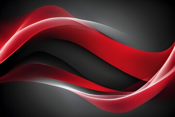 red or black abstract waves background 