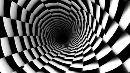 Abstract optical illusion pattern seamless background