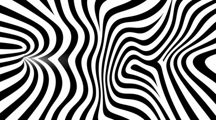 Abstract optical illusion pattern seamless background