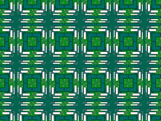 green seamless pattern background, square box seamless pattern