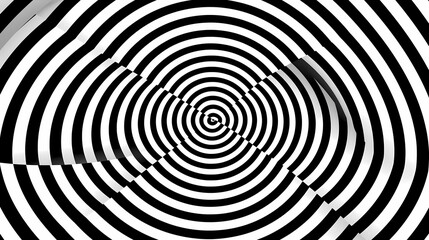 Obraz premium Abstract optical illusion pattern seamless background