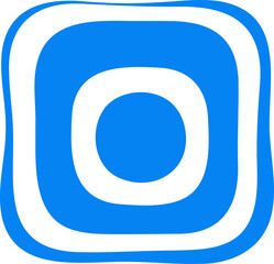 Square frame illustration. Abstract decorative frame hand drawing design element