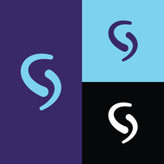 Naklejka premium Letter G Modern Shape Logo Design Element, suitable for business logo design.