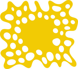 Square frame illustration. Abstract decorative frame hand drawing design element