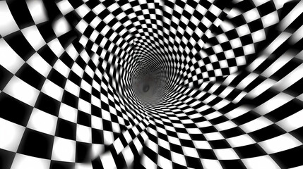 Abstract optical illusion background