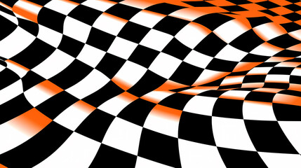 Abstract optical illusion background