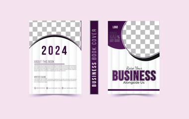 Unique business book cover design