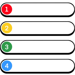 Obraz premium Infographic vector brochure elements for business illustration in modern style.