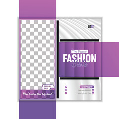 modern social media post design