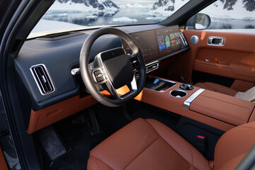 Chinese car interior