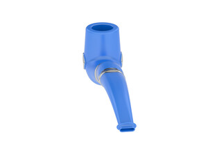 Tobacco pipe isolated on background. 3d rendering - illustration