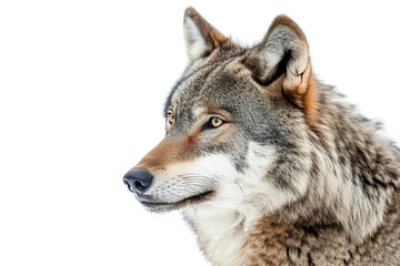 Wolf's Haunting Howl on Transparent Background, PNG, Generative Ai