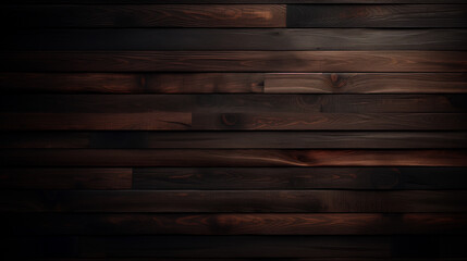 wood background, Dark brown wooden background, top view
