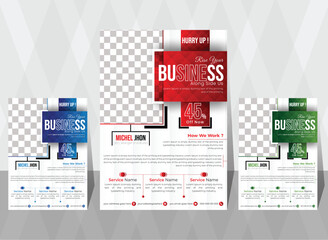 creative business flyer design