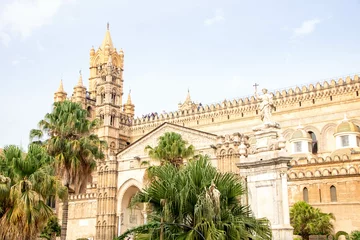 Foto op Canvas the cathedral of Palermo, Sicily © laudibi