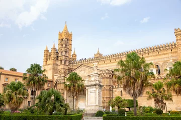 Tuinposter the cathedral of Palermo, Sicily © laudibi