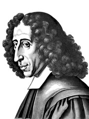 Portrait of Baruch Spinoza, generative AI