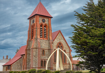 Stanley Anglican Cathedral, Falkland Islands (Islas Malvinas), UK