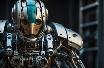 Fototapeta premium Cybernetic Sentinel