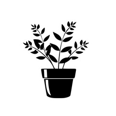  leaf vector, herb silhouette, silhouette plant, silhouette flower, silhouette floral, plantpot, leaf, tree, plant, nature, vector, bamboo, pattern, branch, silhouette, floral, flower, design, 