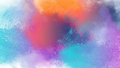 Abstract Holi color splash paint background. Abstract Color Background. Colorful Rainbow Watercolor Banner Background.