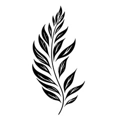 Leaf vector, herb silhouette, silhouette plant, silhouette flower, silhouette floral, silhouette plant, plantpot, leaf, tree, plant, nature, vector, bamboo, pattern, branch, silhouette, floral, flower