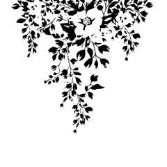 Fototapeta premium floral seamless pattern, pattern, flower pattern, geometric pattern, diagonal pattern, floral, flower, seamless, design, ornament, vector, decoration, art, wallpaper, leaf, illustration, black, style,