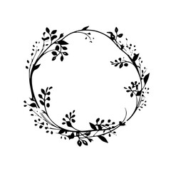 flower svg, flower wreath svg, Circle frame svg, botanical svg, rose svg, Wedding svg, Svg files for cricut, Floral frame svg, Wreath svg, Floral wreath svg, Line art svg, Line art png, line art print