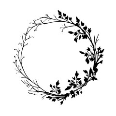 flower svg, flower wreath svg, Circle frame svg, botanical svg, rose svg, Wedding svg, Svg files for cricut, Floral frame svg, Wreath svg, Floral wreath svg, Line art svg, Line art png, line art print