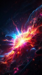 Fractal Burst Background 