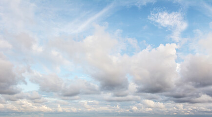 blue sky background with clouds