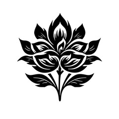 Fototapeta premium Rose Silhouette, Lily Silhouette, Sunflower Silhouette, Tulip Silhouette, Orchid Silhouette, Daisy Silhouette, Peony Silhouette, Daffodil Silhouette, Marigold Silhouette, Hydrangea Silhouette, Snapdra