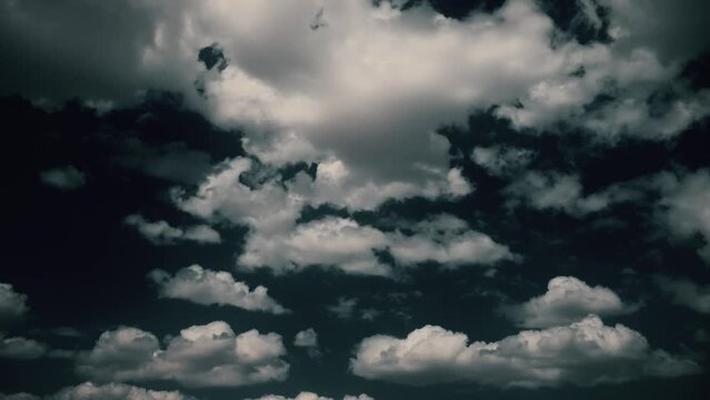 evening clouds fast moving away, rolling dark sunset clouds, black gray white blue glow sunset sky cloud black gray cloudscape time lapse background dark black white sunset sky cloud timelapse,full hd