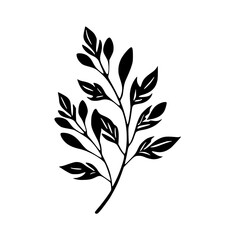 Silhouette rose, rose vector, flower svg, vector flower, herb, branch, line art, outline, eps, png, svg, flower, floral, vector, nature, leaf, rose, illustration, plant, design, vintage, pattern, flow