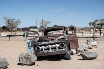 Old and unroadworthy cars in the Namib Desert have become a special tourist attraction in Namibia