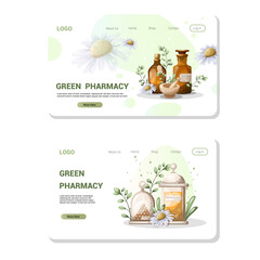 Set of web pages for pharmacy products