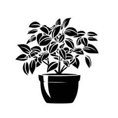  leaf vector, herb silhouette, silhouette plant, silhouette flower, silhouette floral, plantpot, leaf, tree, plant, nature, vector, bamboo, pattern, branch, silhouette, floral, flower, design, 