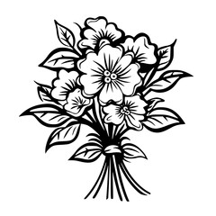 flower svg, vector flower, herb, branch, line art, outline, eps, png, svg, flower, floral, vector, nature, leaf, rose, illustration, plant, design, vintage, pattern, flowers, art, drawing, tulip, 