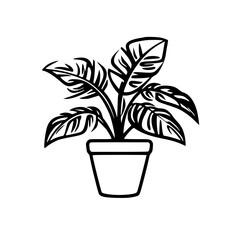 flower svg, vector flower, herb, branch, line art, outline, eps, png, svg, flower, floral, vector, nature, leaf, rose, illustration, plant, design, vintage, pattern, flowers, art, drawing, tulip, 