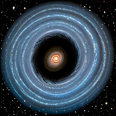 beautiful cosmic drawing of stars and planets